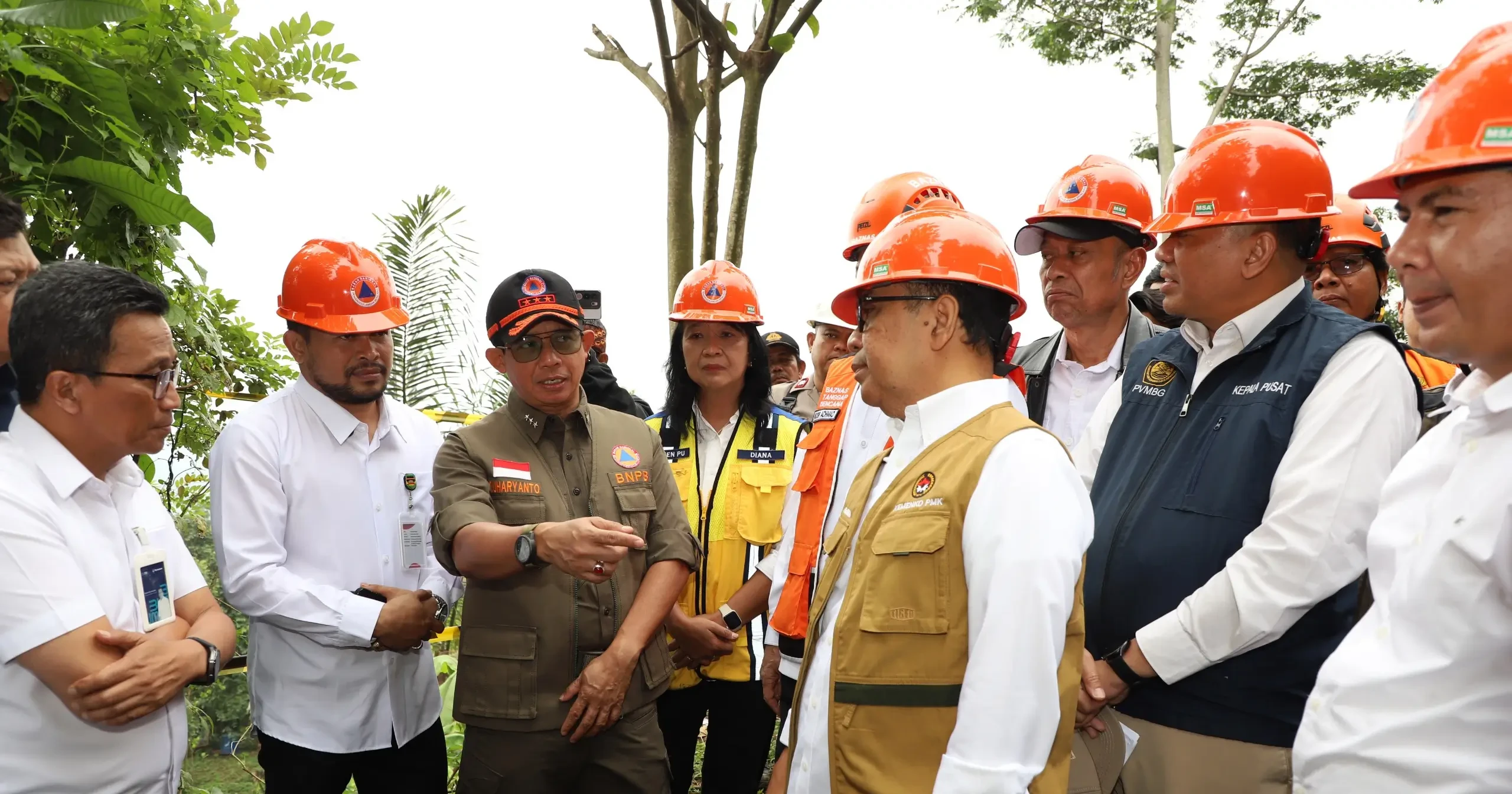 Sinergi Pemerintah Pusat Tangani Kejadian Pergerakan Tanah di Purwakarta